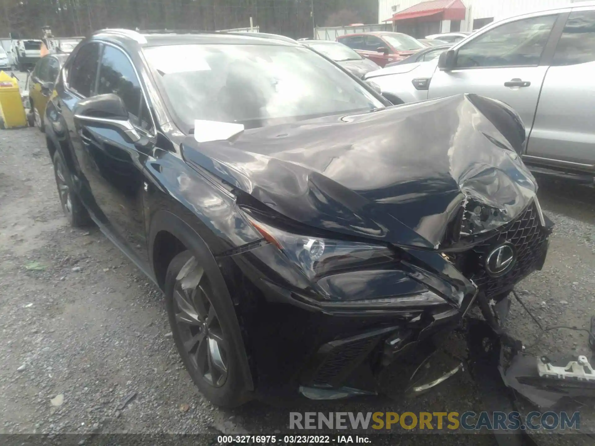 1 Photograph of a damaged car JTJYARBZ6K2137626 LEXUS NX 2019