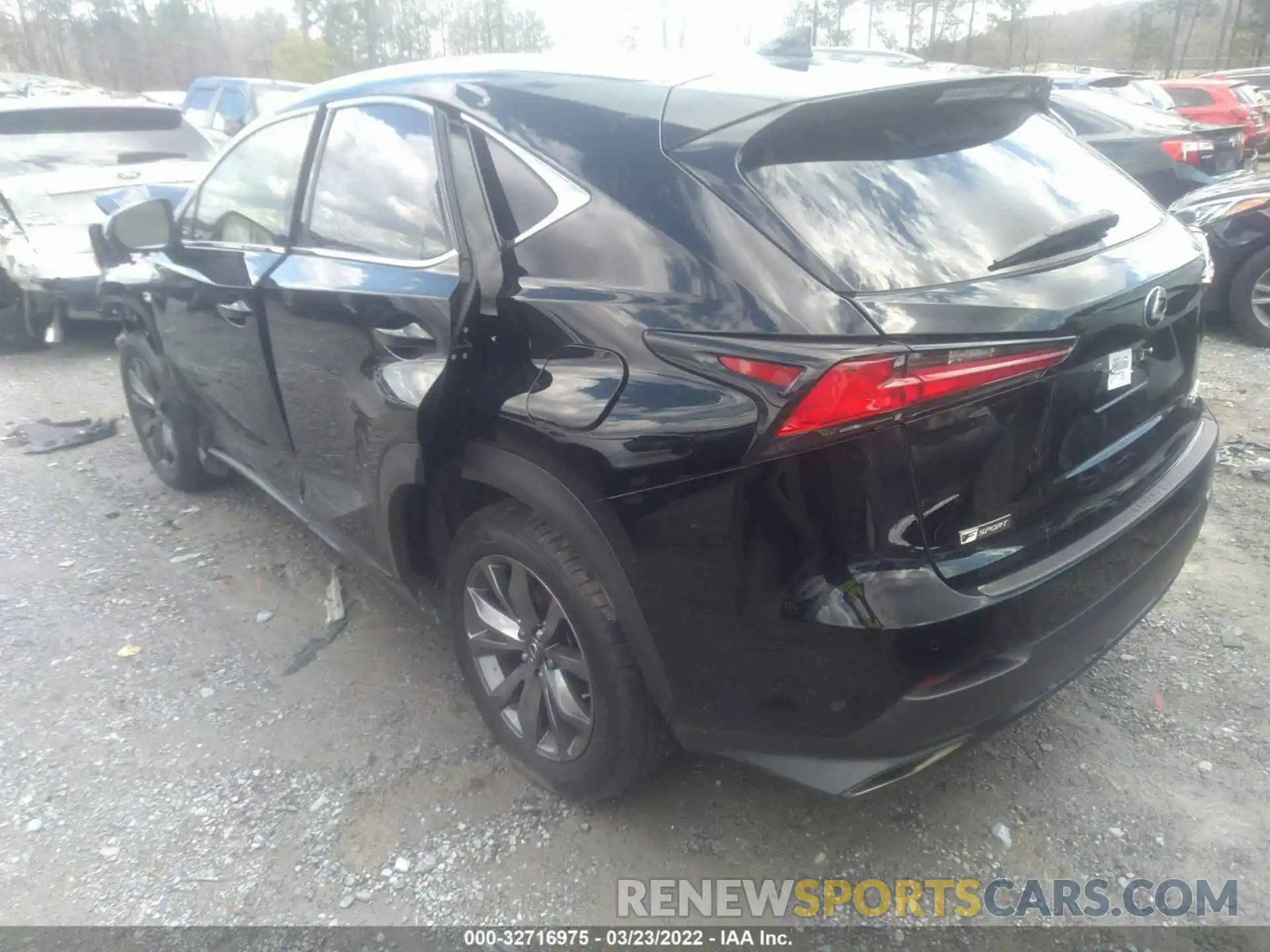 3 Photograph of a damaged car JTJYARBZ6K2137626 LEXUS NX 2019