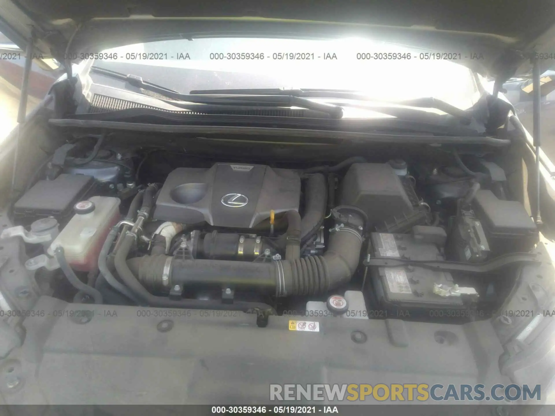 10 Photograph of a damaged car JTJYARBZ6K2140719 LEXUS NX 2019
