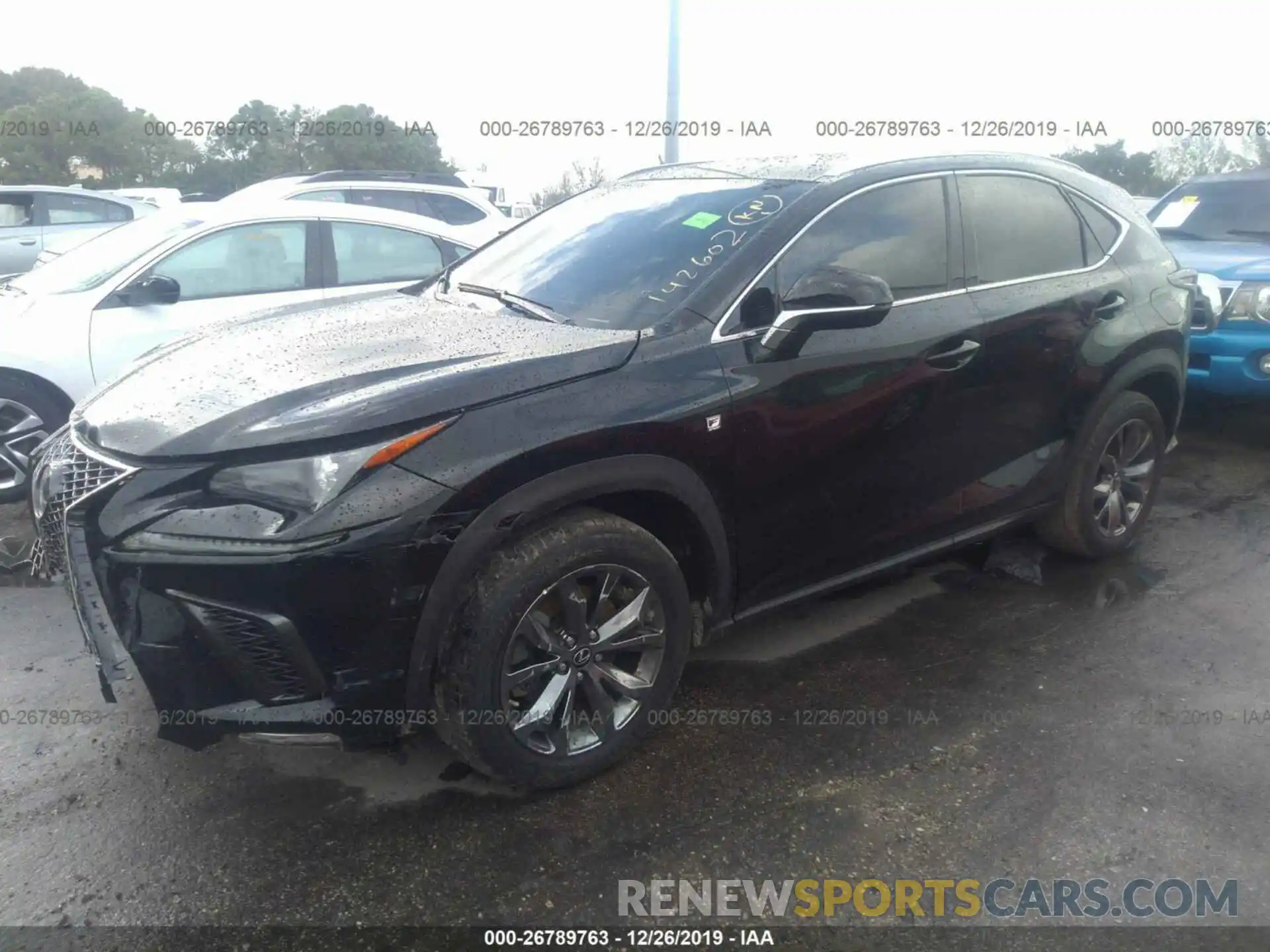 2 Photograph of a damaged car JTJYARBZ6K2142602 LEXUS NX 2019