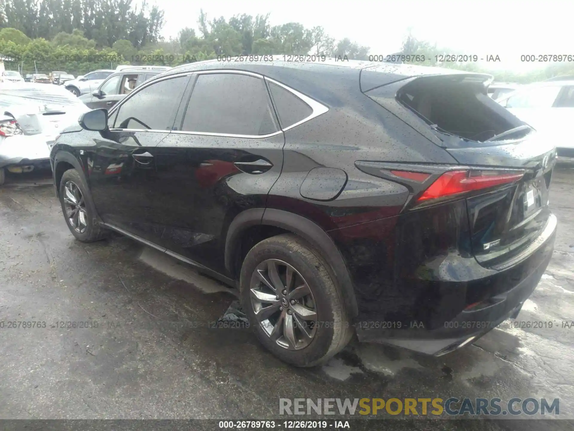 3 Photograph of a damaged car JTJYARBZ6K2142602 LEXUS NX 2019