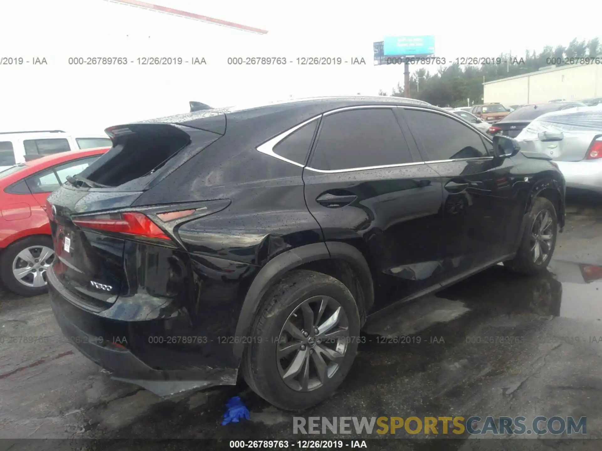 4 Photograph of a damaged car JTJYARBZ6K2142602 LEXUS NX 2019