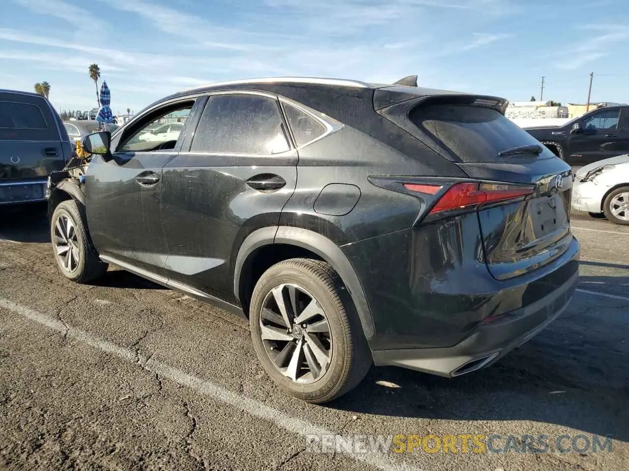 2 Photograph of a damaged car JTJYARBZ6K2151039 LEXUS NX 2019