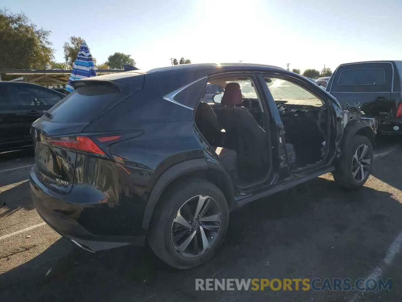 3 Photograph of a damaged car JTJYARBZ6K2151039 LEXUS NX 2019