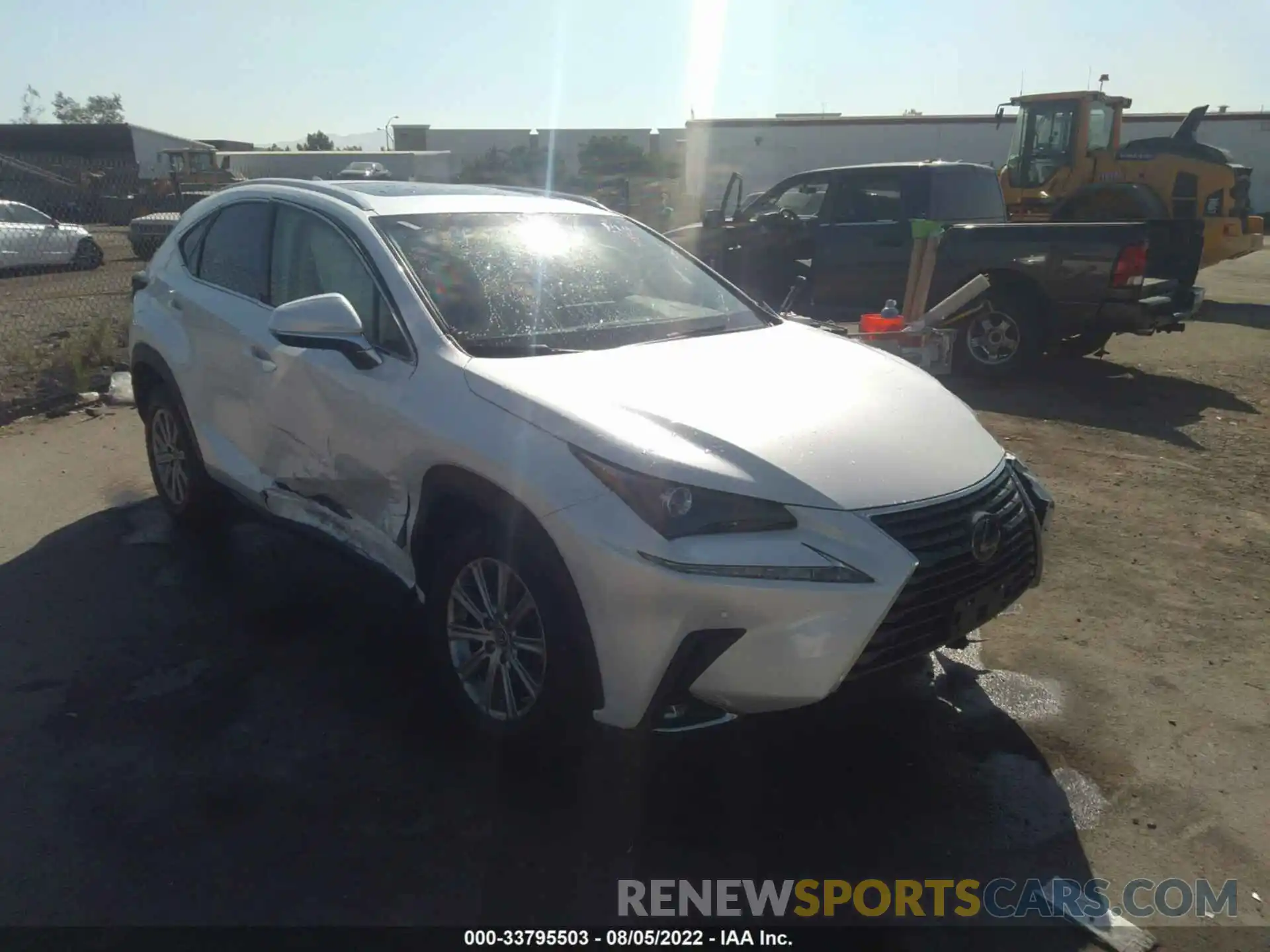 1 Photograph of a damaged car JTJYARBZ6K2158041 LEXUS NX 2019