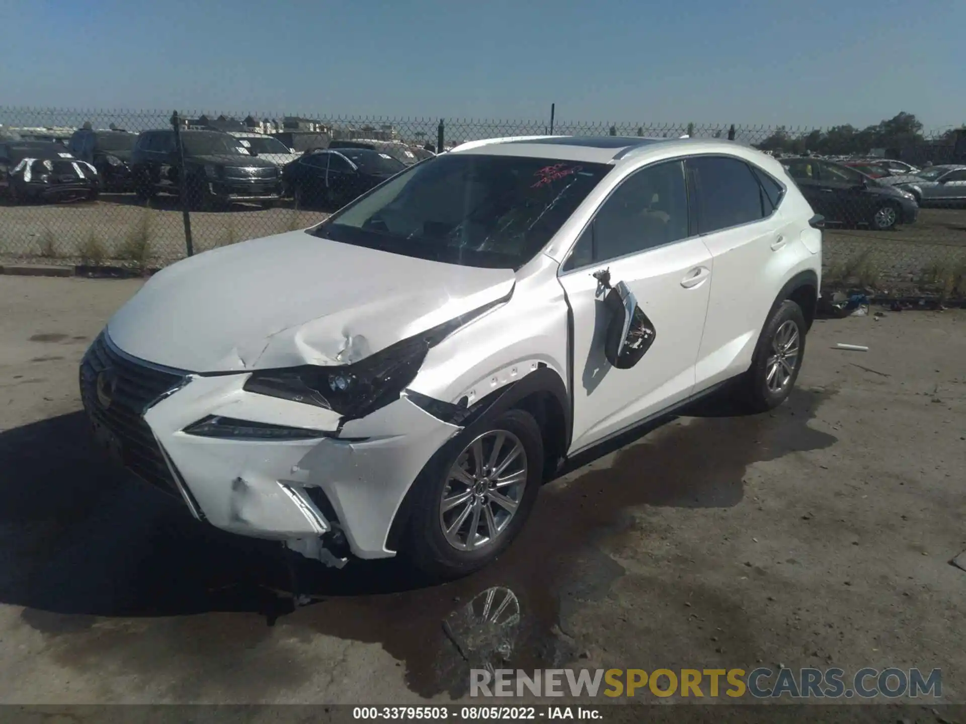 2 Photograph of a damaged car JTJYARBZ6K2158041 LEXUS NX 2019