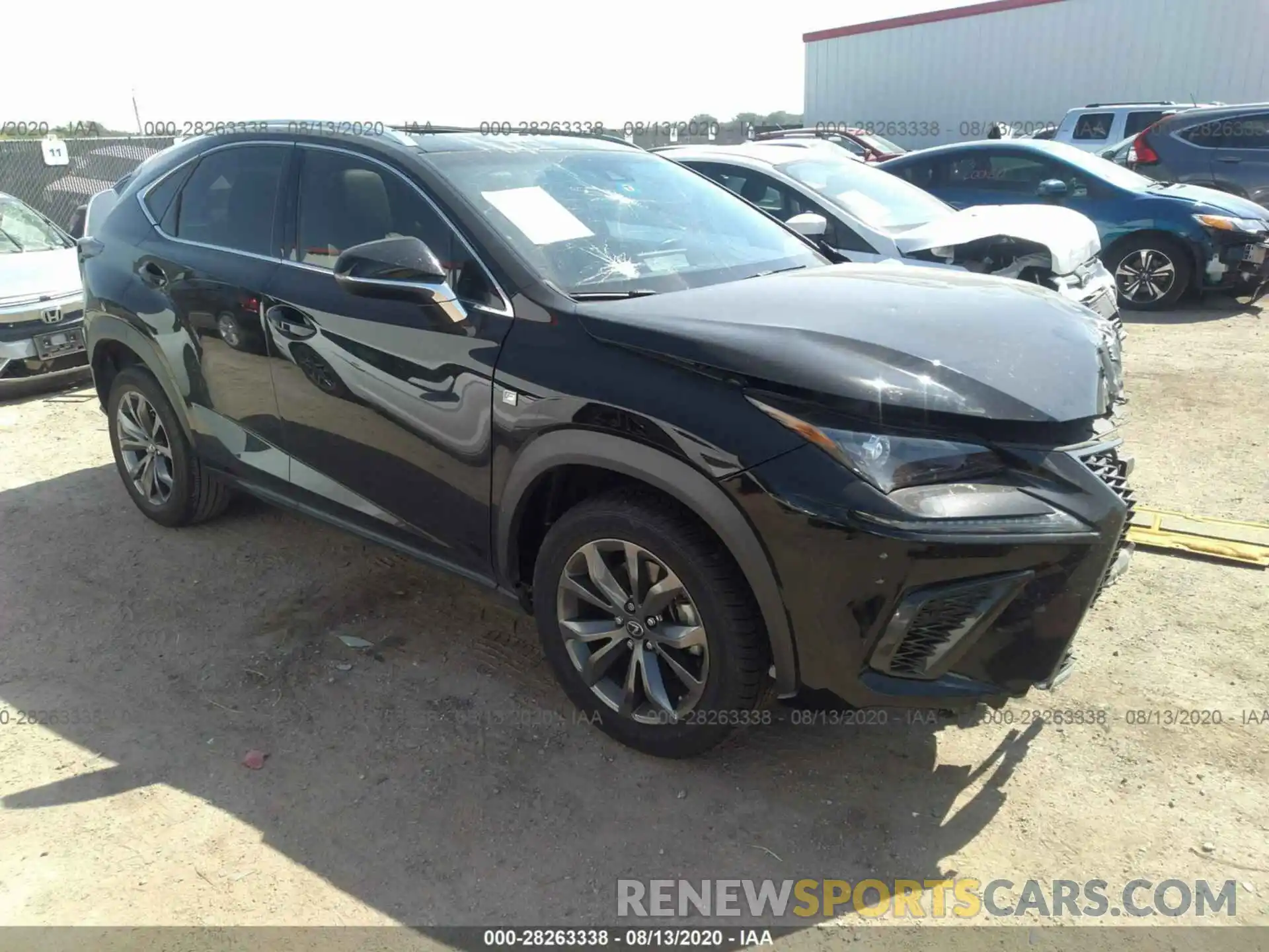 1 Photograph of a damaged car JTJYARBZ7K2118034 LEXUS NX 2019