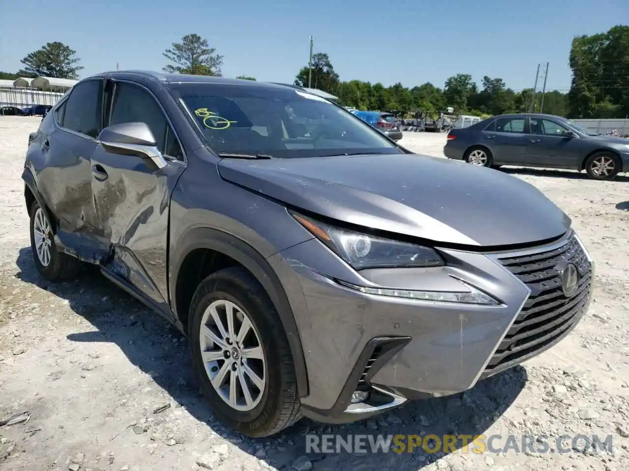 1 Photograph of a damaged car JTJYARBZ7K2119121 LEXUS NX 2019