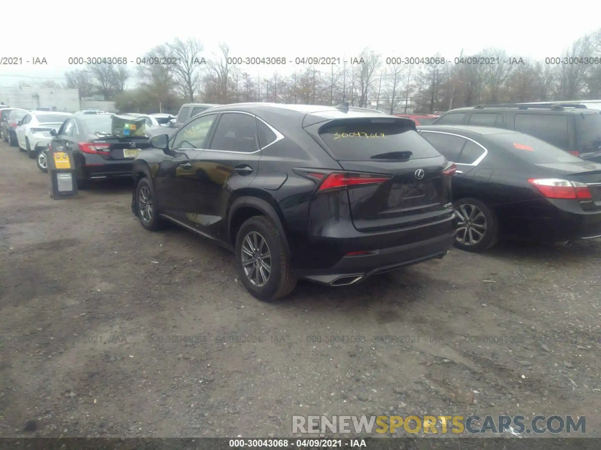 3 Photograph of a damaged car JTJYARBZ7K2119636 LEXUS NX 2019