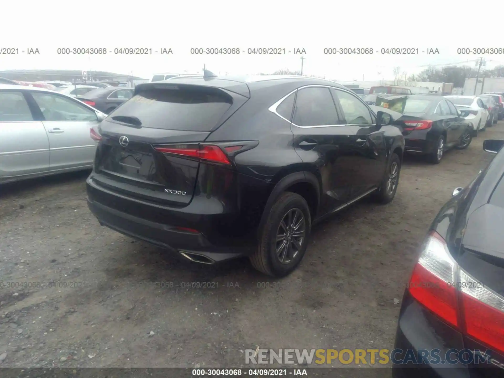 4 Photograph of a damaged car JTJYARBZ7K2119636 LEXUS NX 2019