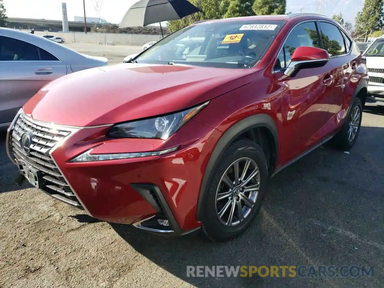 2 Photograph of a damaged car JTJYARBZ7K2129387 LEXUS NX 2019