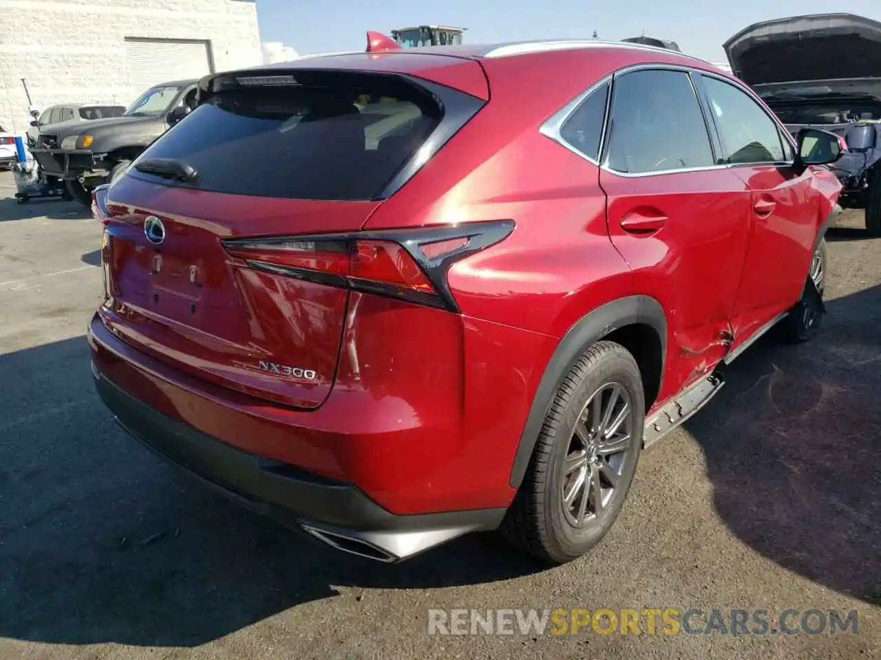 4 Photograph of a damaged car JTJYARBZ7K2129387 LEXUS NX 2019