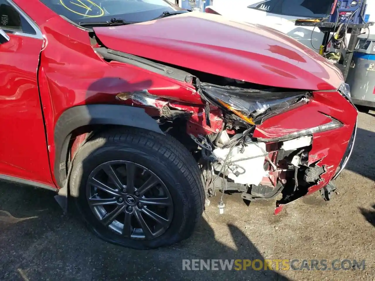 9 Photograph of a damaged car JTJYARBZ7K2129387 LEXUS NX 2019