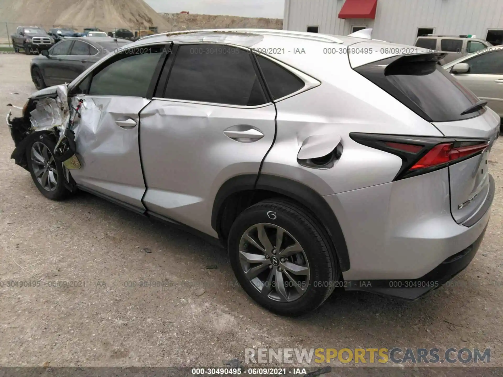 3 Photograph of a damaged car JTJYARBZ7K2133021 LEXUS NX 2019