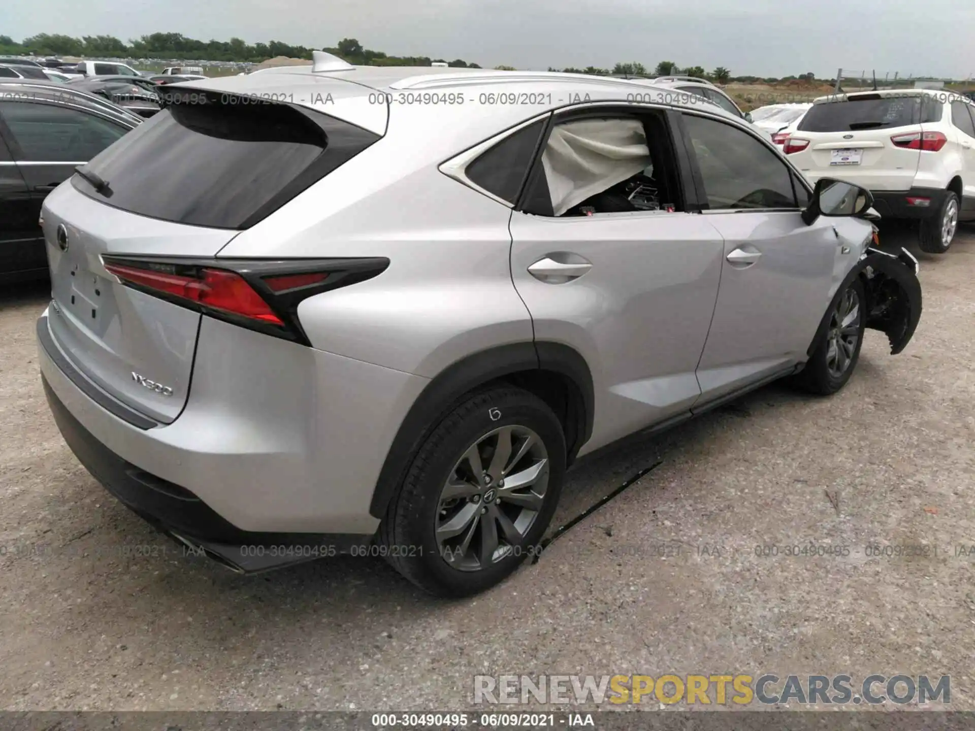 4 Photograph of a damaged car JTJYARBZ7K2133021 LEXUS NX 2019