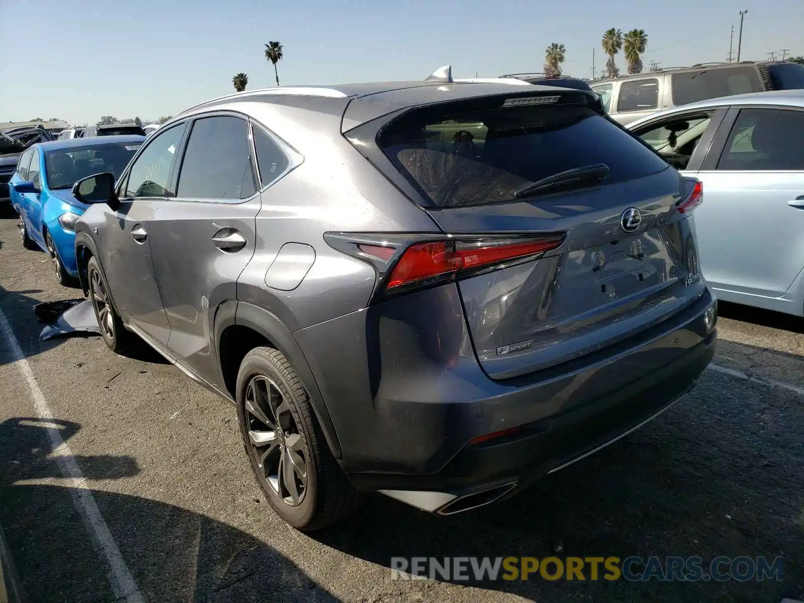 3 Photograph of a damaged car JTJYARBZ7K2143645 LEXUS NX 2019