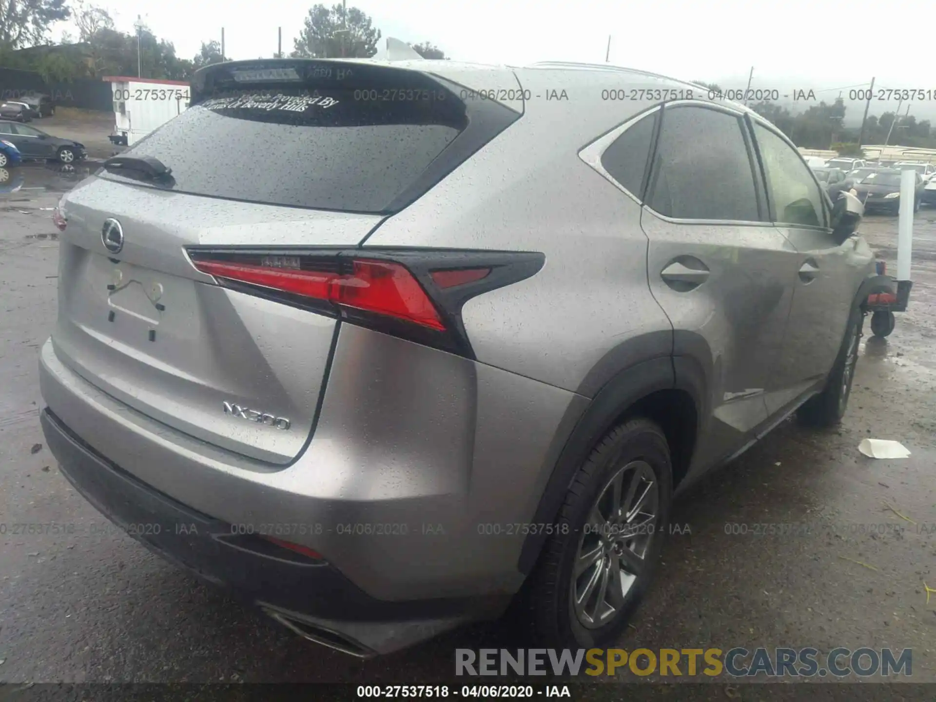 4 Photograph of a damaged car JTJYARBZ7K2148568 LEXUS NX 2019