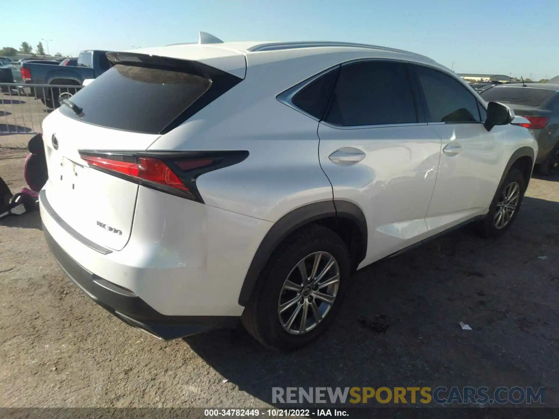 4 Photograph of a damaged car JTJYARBZ7K2149042 LEXUS NX 2019