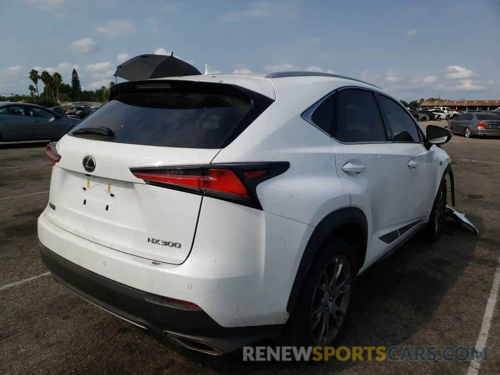 4 Photograph of a damaged car JTJYARBZ7K2153740 LEXUS NX 2019