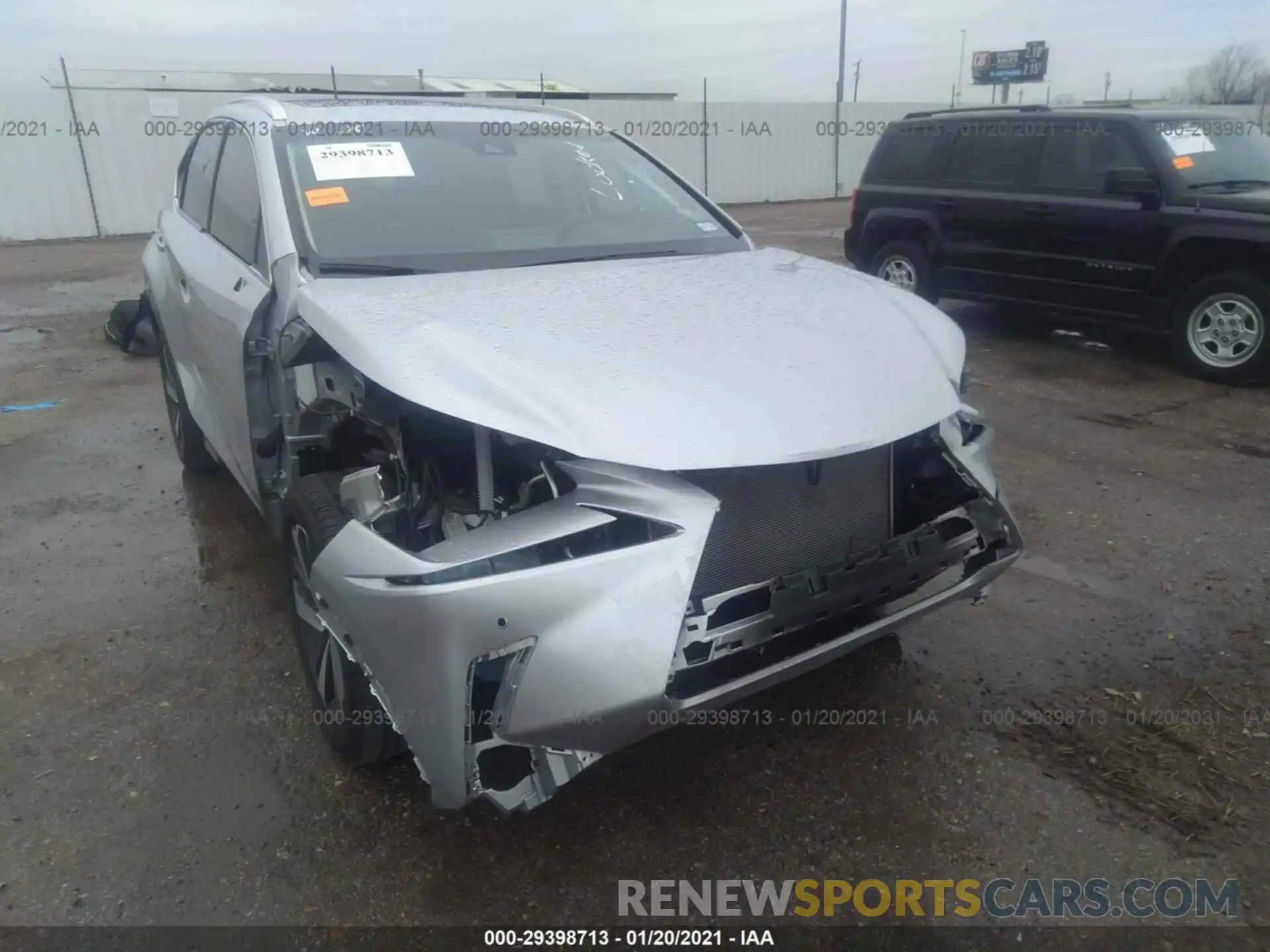 6 Photograph of a damaged car JTJYARBZ7K2158128 LEXUS NX 2019