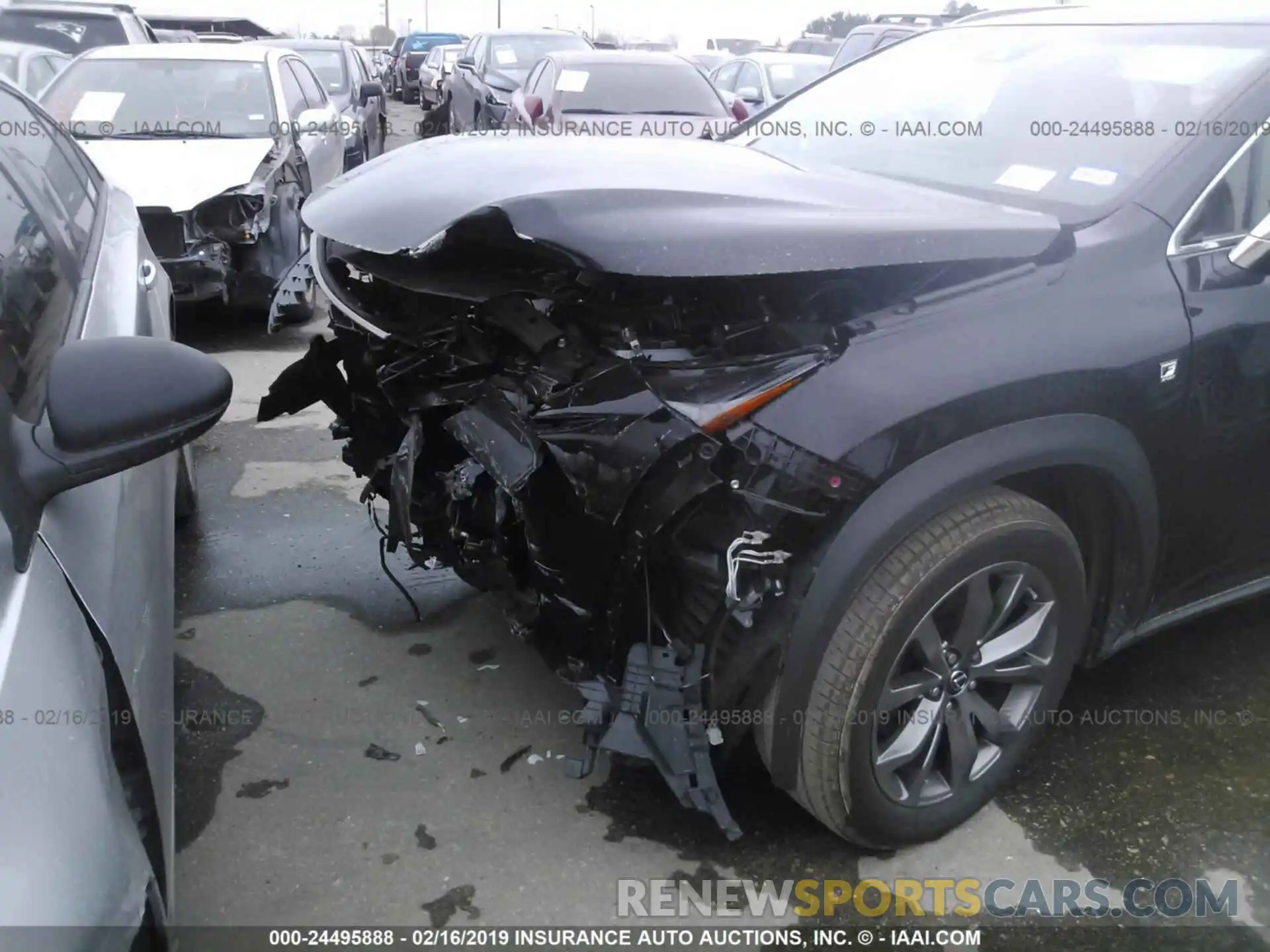 6 Photograph of a damaged car JTJYARBZ8K2117491 LEXUS NX 2019