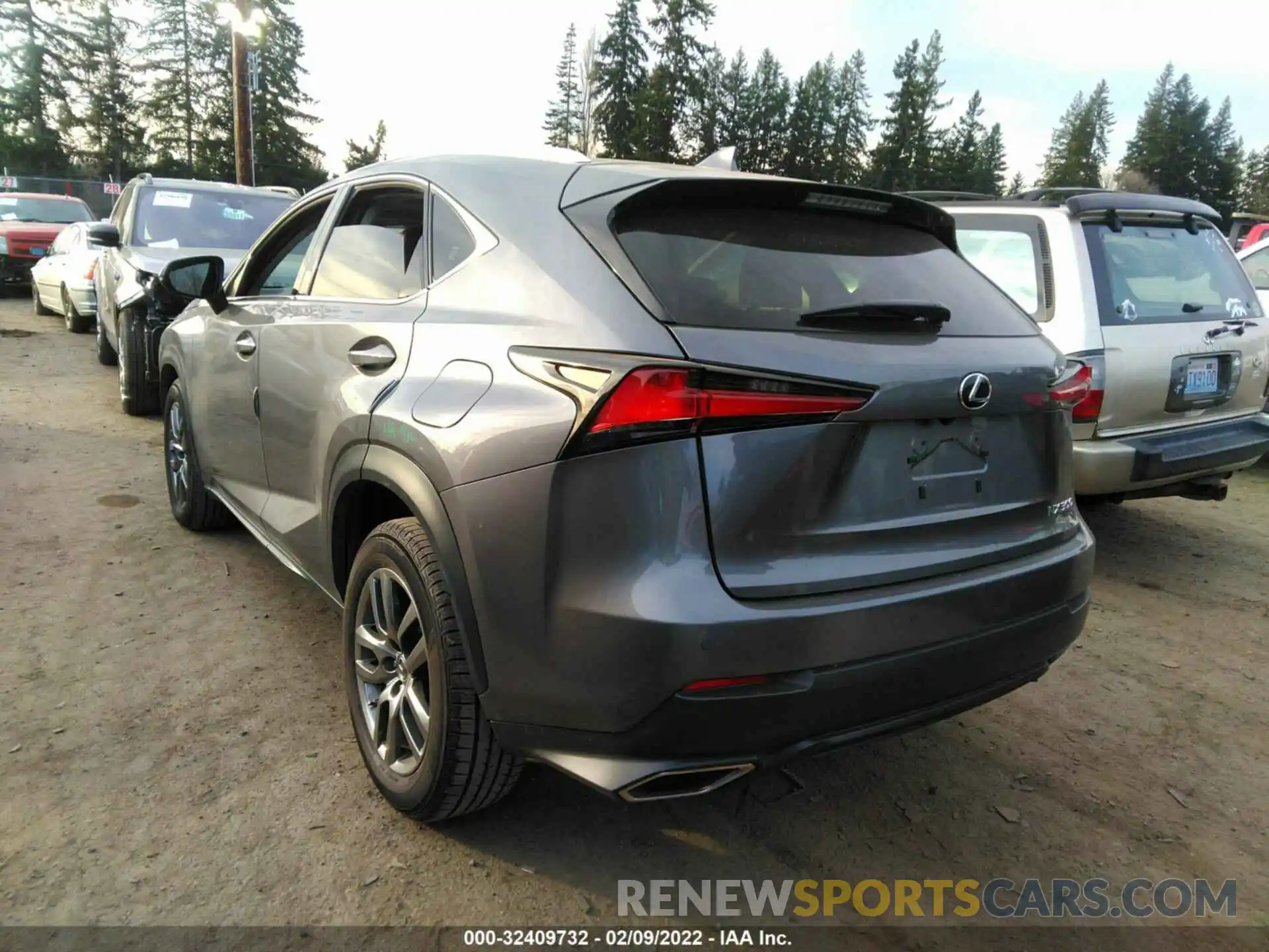 3 Photograph of a damaged car JTJYARBZ8K2122092 LEXUS NX 2019