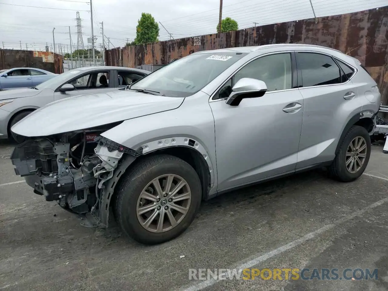 1 Photograph of a damaged car JTJYARBZ8K2125493 LEXUS NX 2019