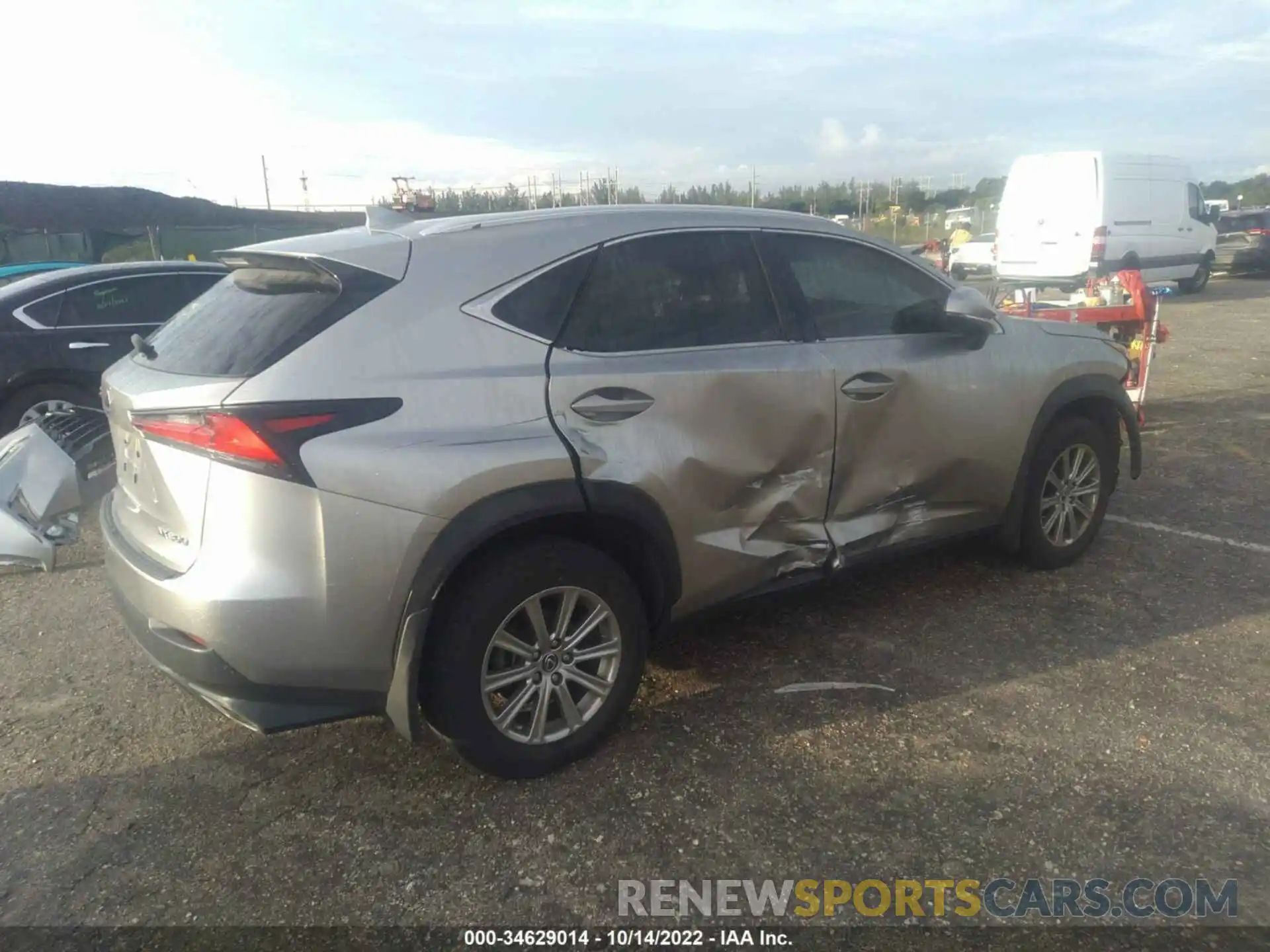 4 Photograph of a damaged car JTJYARBZ8K2138602 LEXUS NX 2019