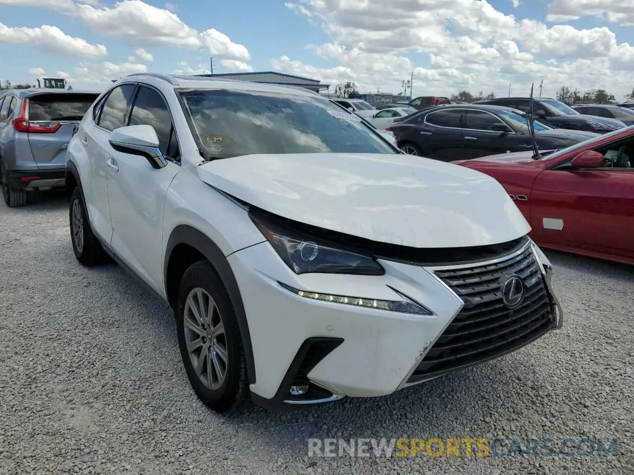 1 Photograph of a damaged car JTJYARBZ8K2142181 LEXUS NX 2019