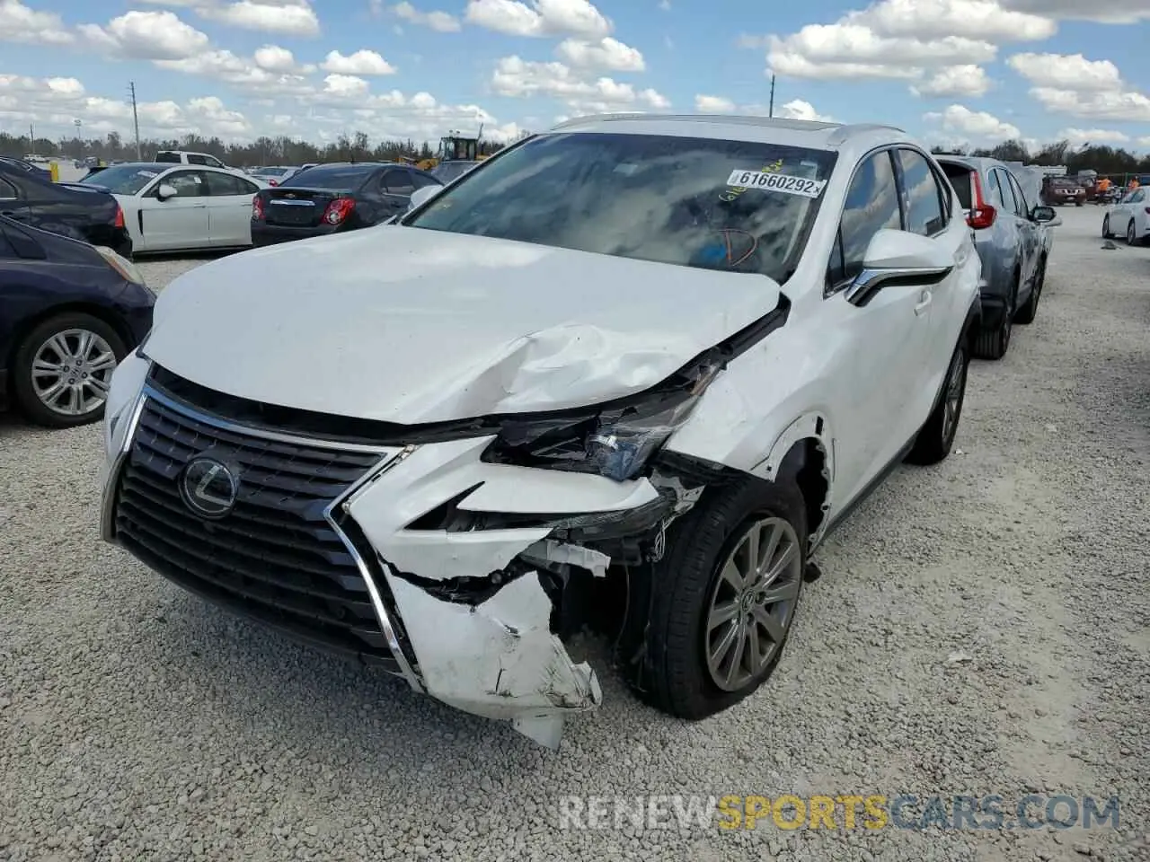 2 Photograph of a damaged car JTJYARBZ8K2142181 LEXUS NX 2019