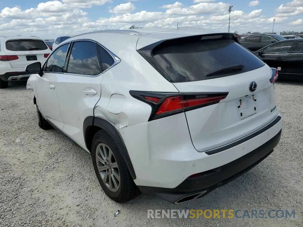 3 Photograph of a damaged car JTJYARBZ8K2142181 LEXUS NX 2019