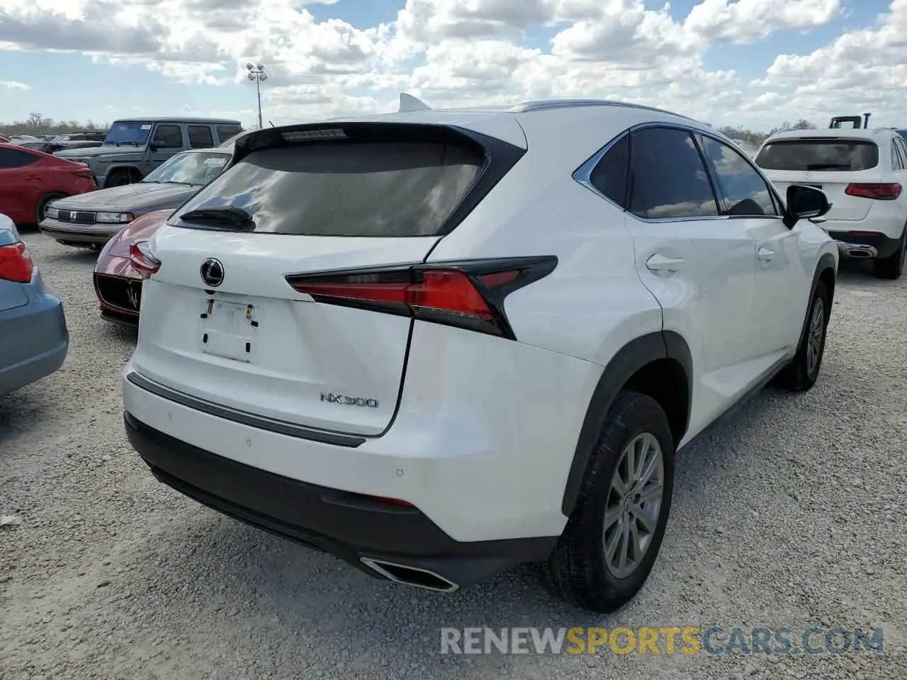 4 Photograph of a damaged car JTJYARBZ8K2142181 LEXUS NX 2019