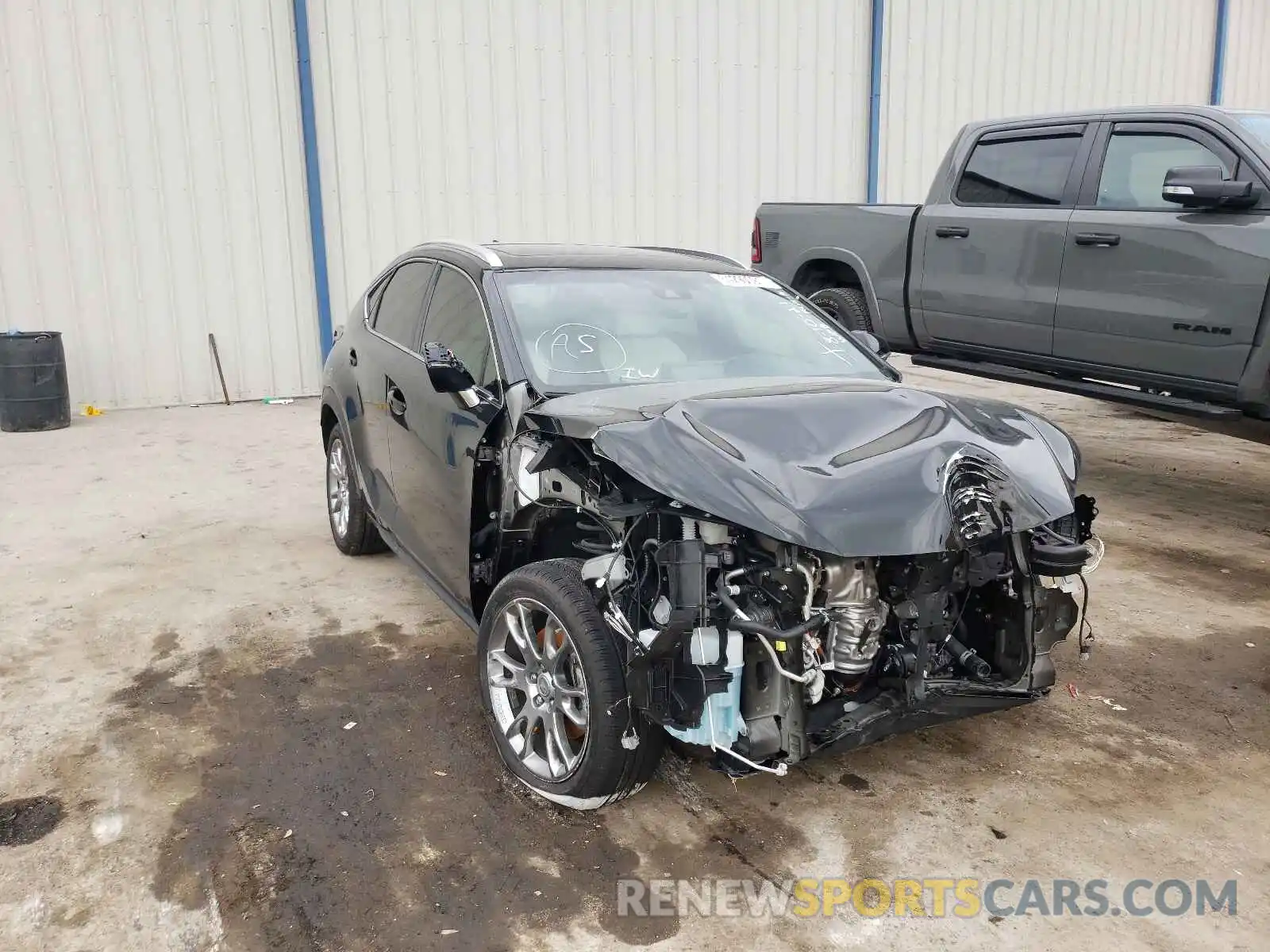 1 Photograph of a damaged car JTJYARBZ8K2148093 LEXUS NX 2019