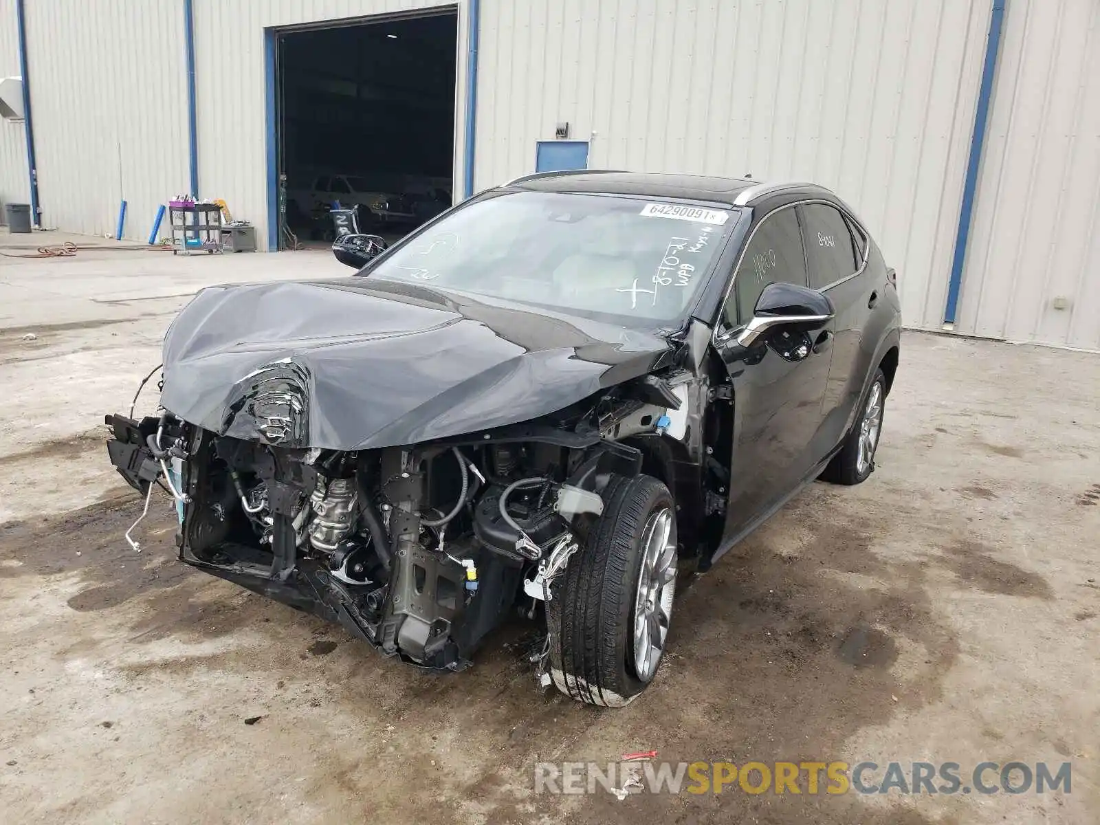 2 Photograph of a damaged car JTJYARBZ8K2148093 LEXUS NX 2019