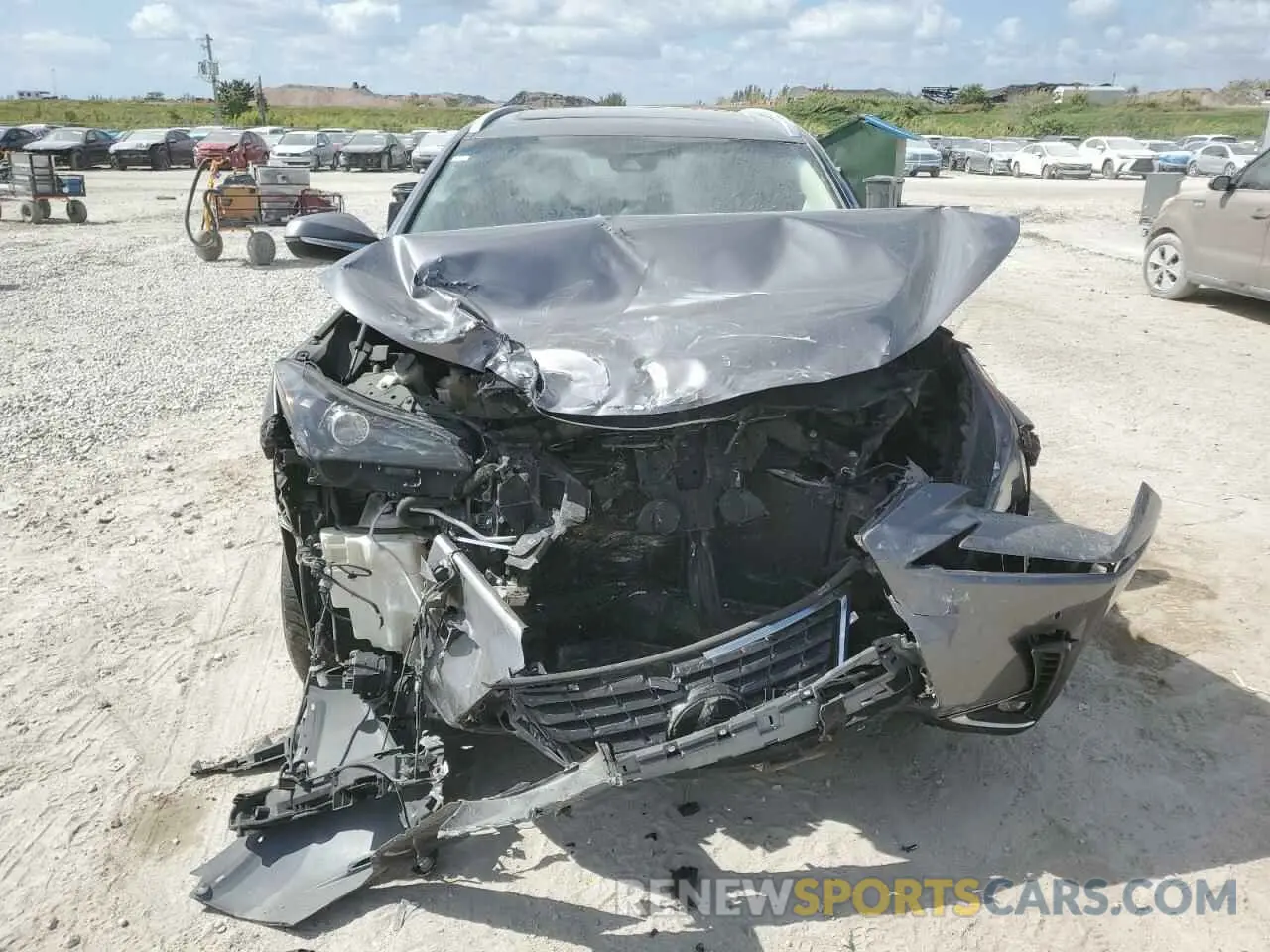 5 Photograph of a damaged car JTJYARBZ8K2148918 LEXUS NX 2019