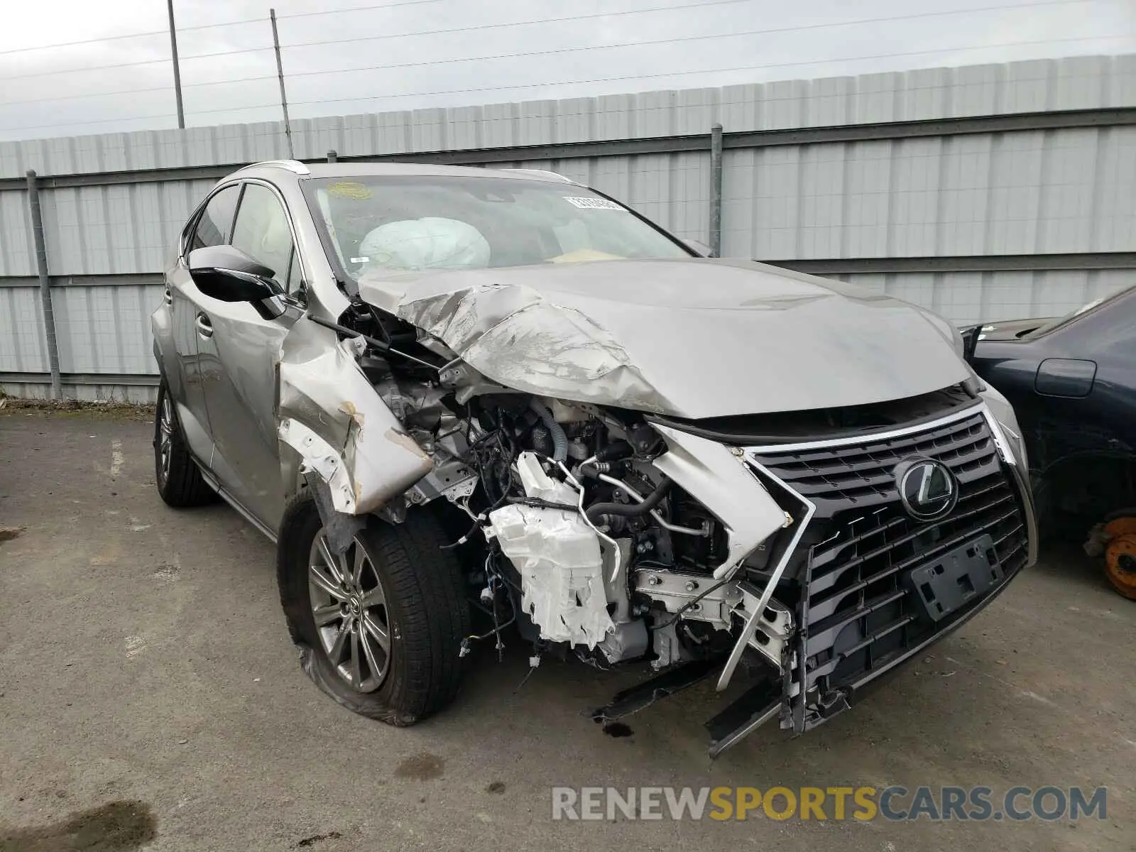1 Photograph of a damaged car JTJYARBZ8K2152466 LEXUS NX 2019