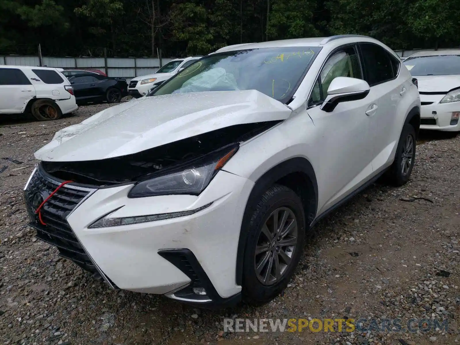 2 Photograph of a damaged car JTJYARBZ9K2120688 LEXUS NX 2019