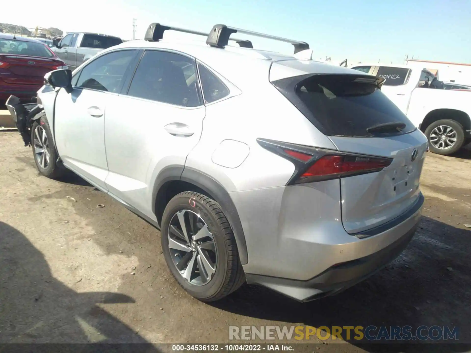 3 Photograph of a damaged car JTJYARBZ9K2121971 LEXUS NX 2019