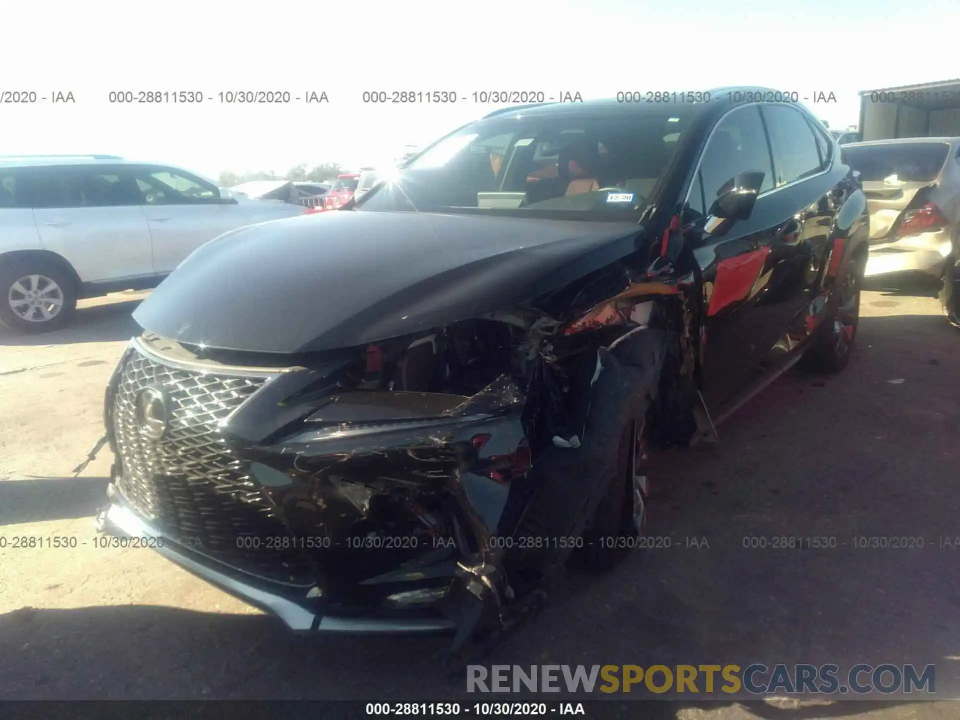 2 Photograph of a damaged car JTJYARBZ9K2130234 LEXUS NX 2019