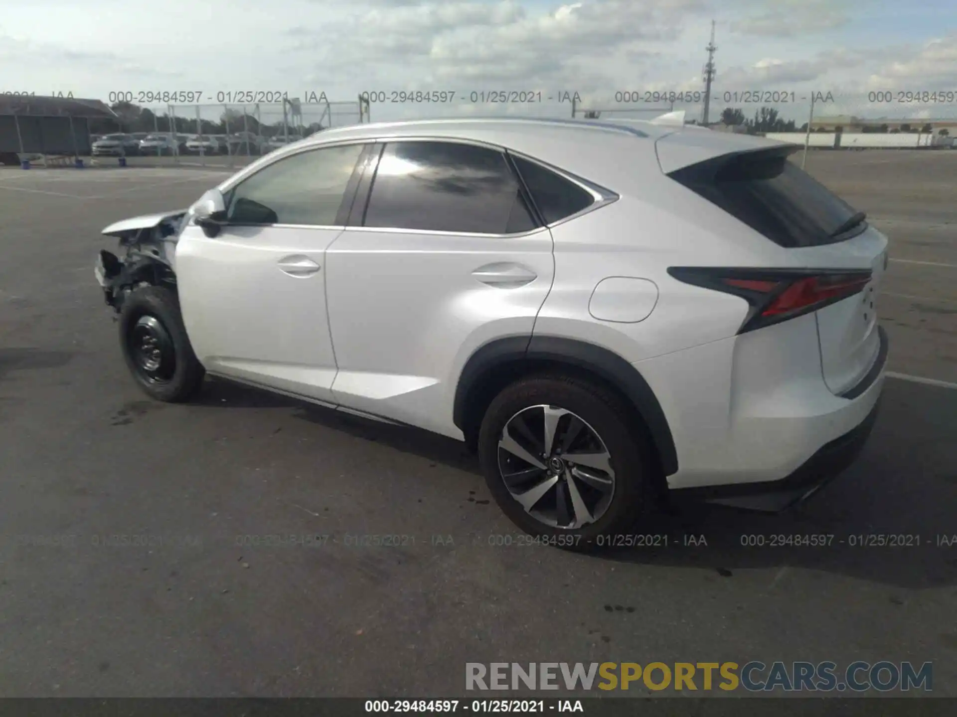 3 Photograph of a damaged car JTJYARBZ9K2131447 LEXUS NX 2019