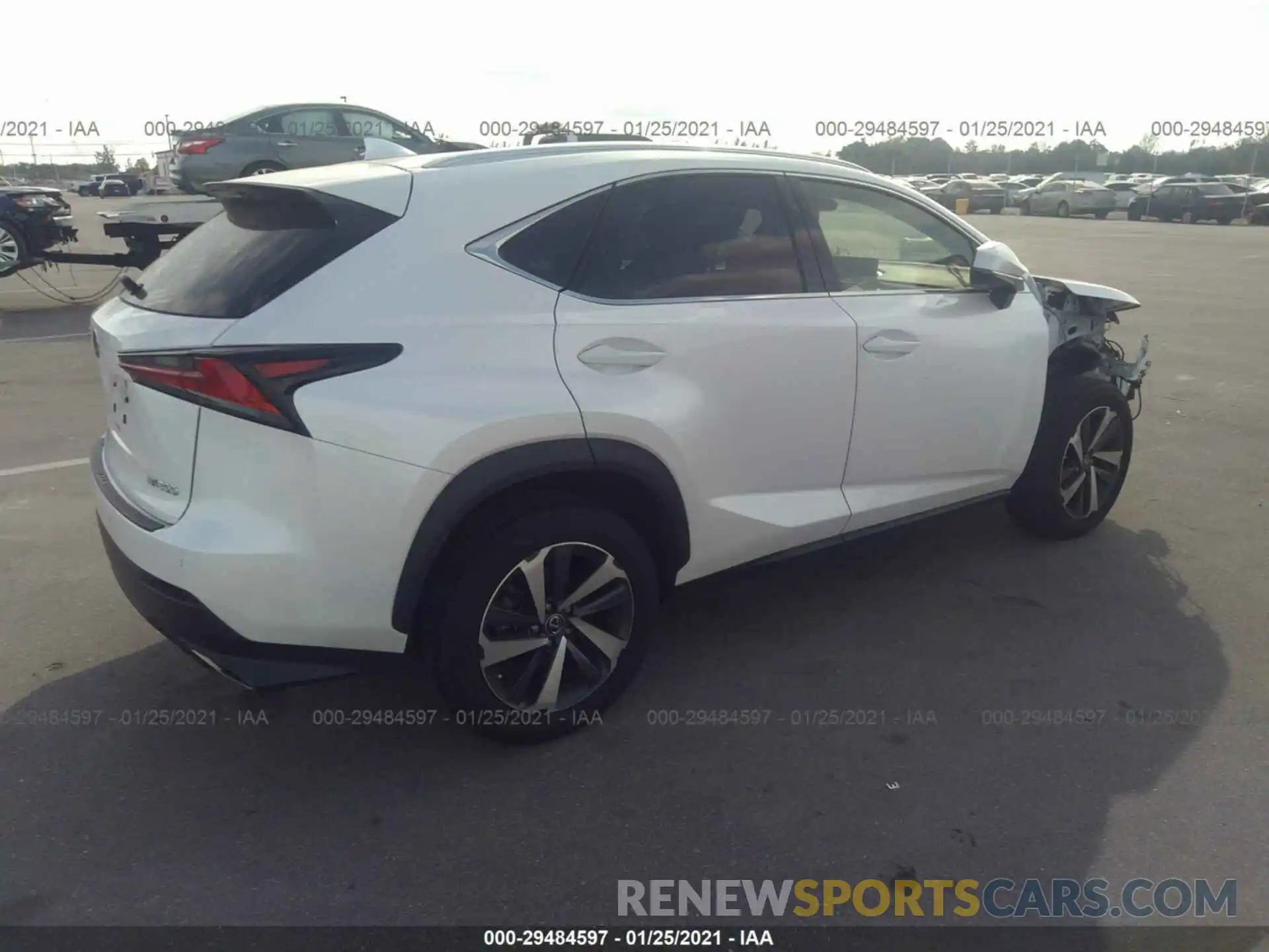 4 Photograph of a damaged car JTJYARBZ9K2131447 LEXUS NX 2019