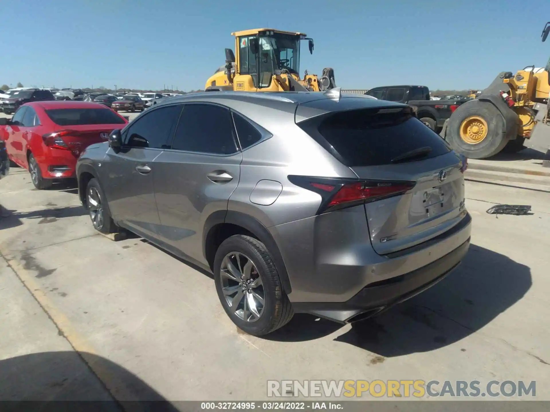 3 Photograph of a damaged car JTJYARBZ9K2131920 LEXUS NX 2019