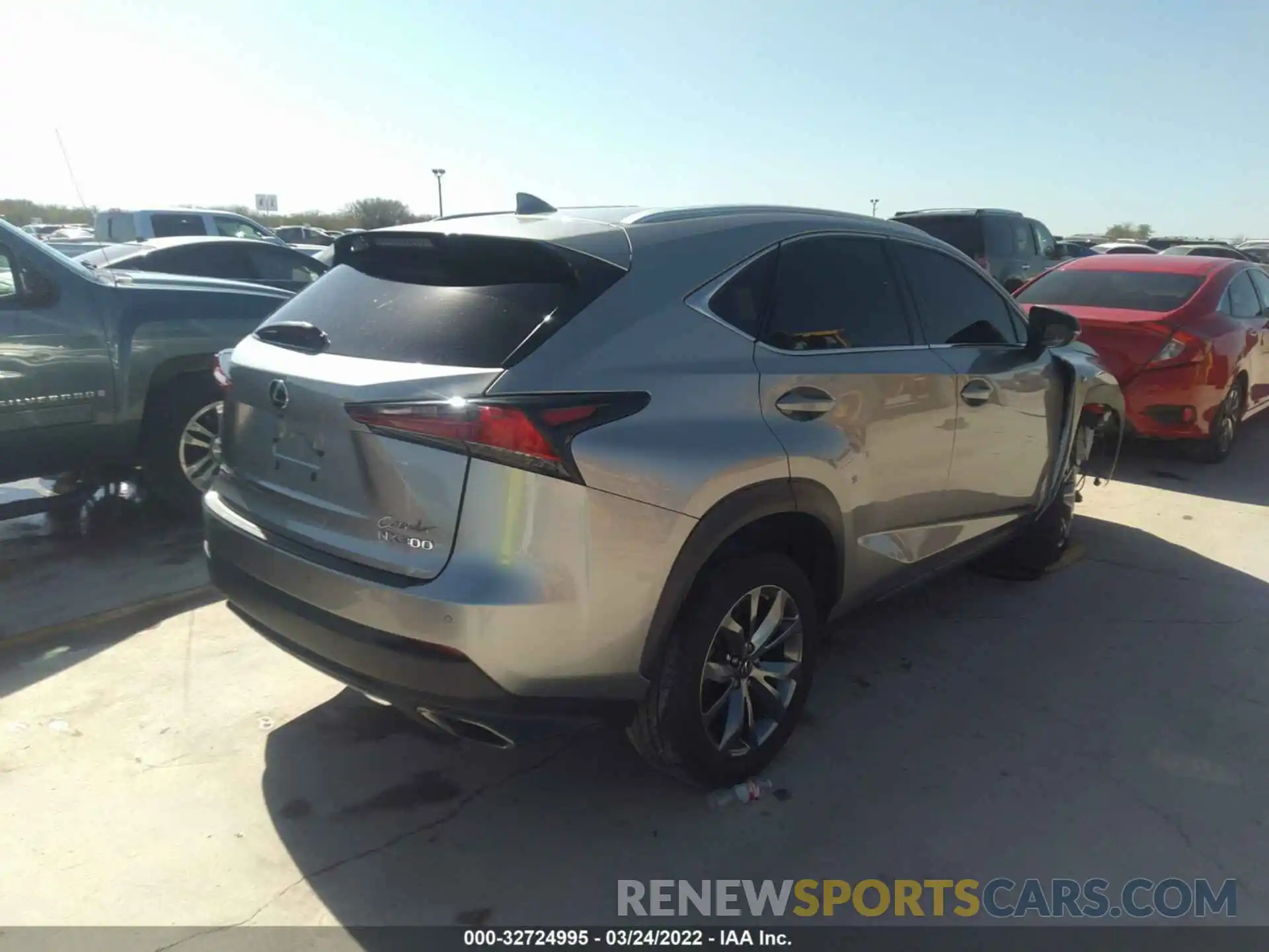 4 Photograph of a damaged car JTJYARBZ9K2131920 LEXUS NX 2019