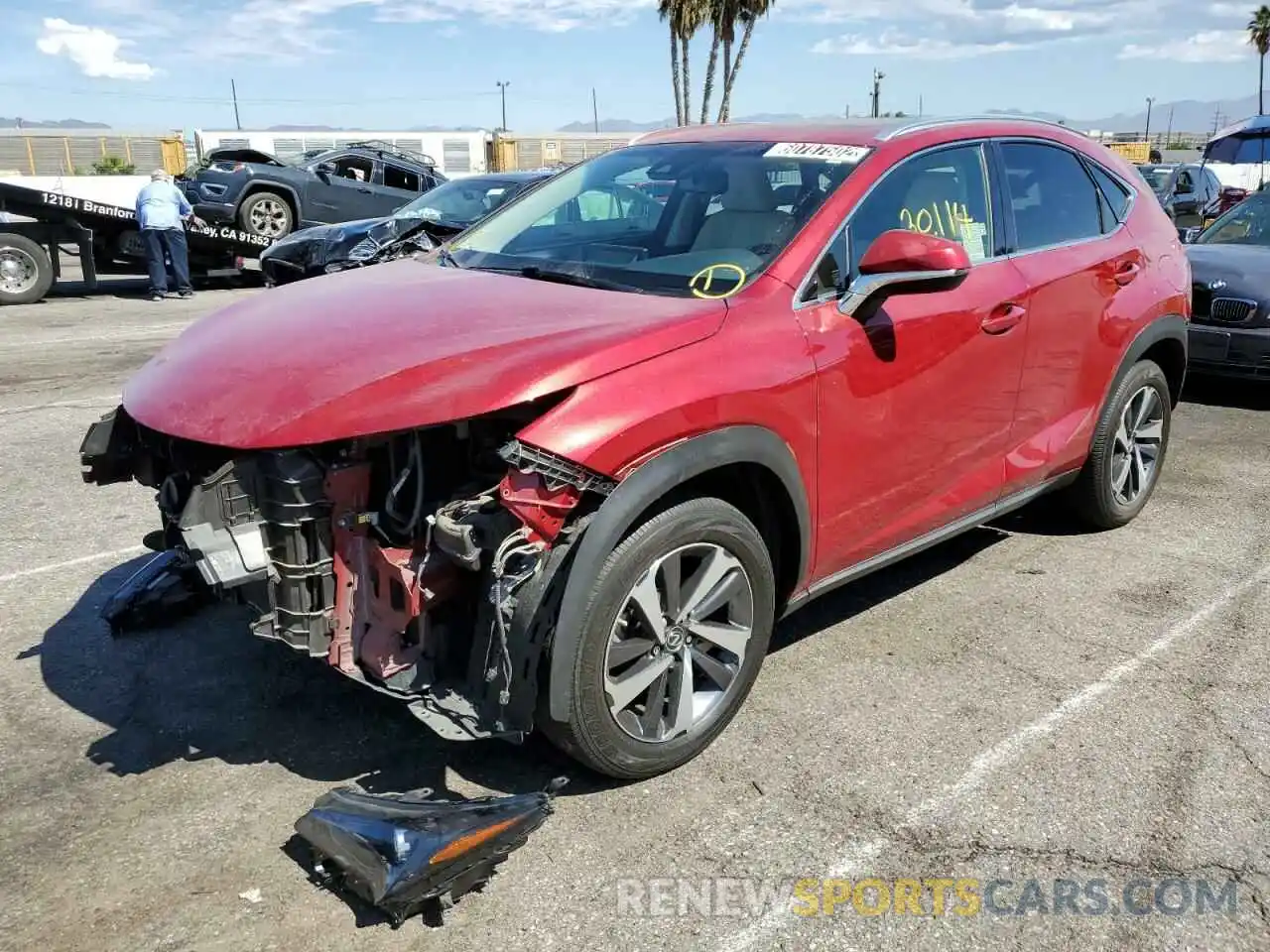 2 Photograph of a damaged car JTJYARBZ9K2132369 LEXUS NX 2019