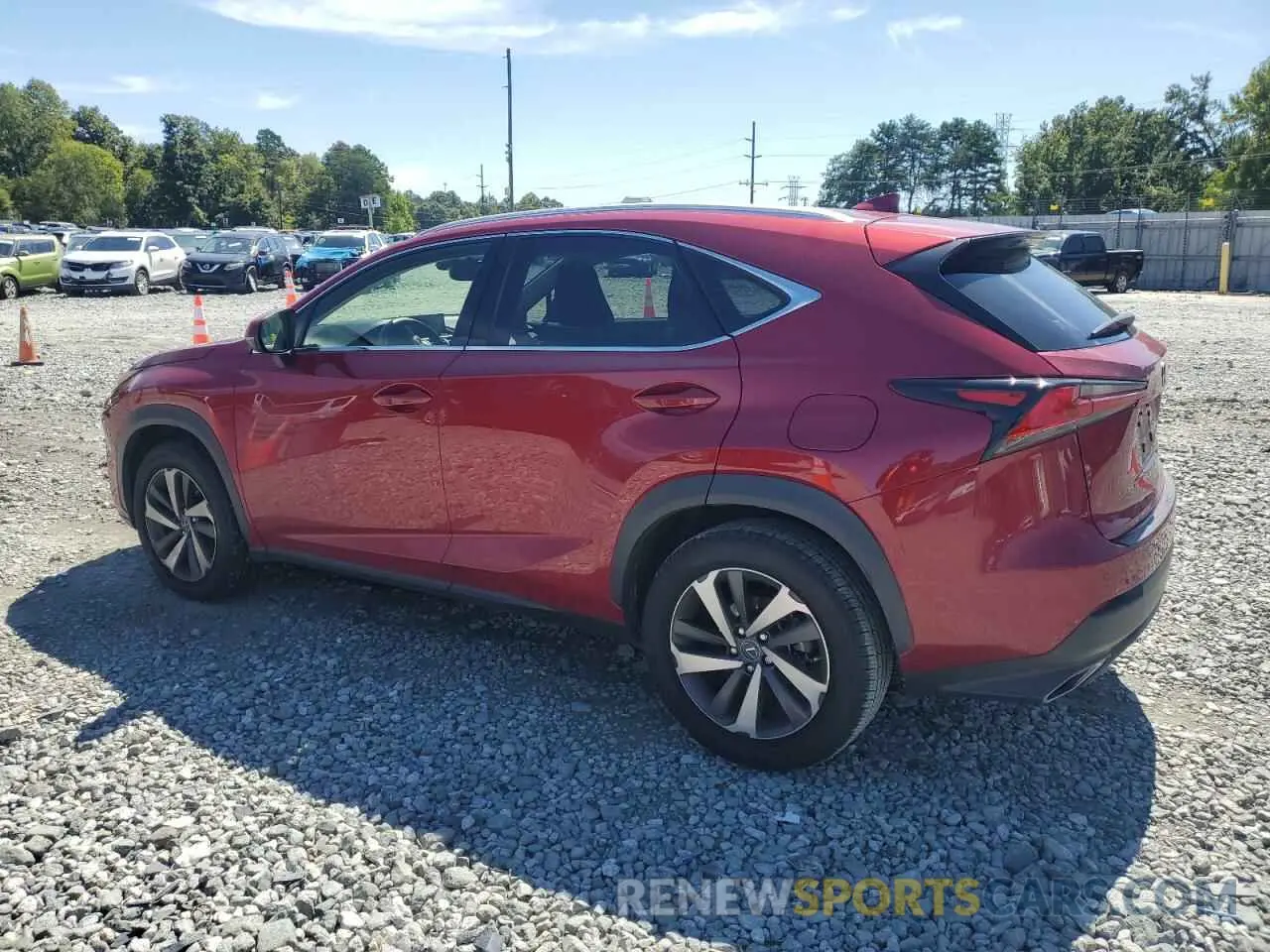 2 Photograph of a damaged car JTJYARBZ9K2136678 LEXUS NX 2019