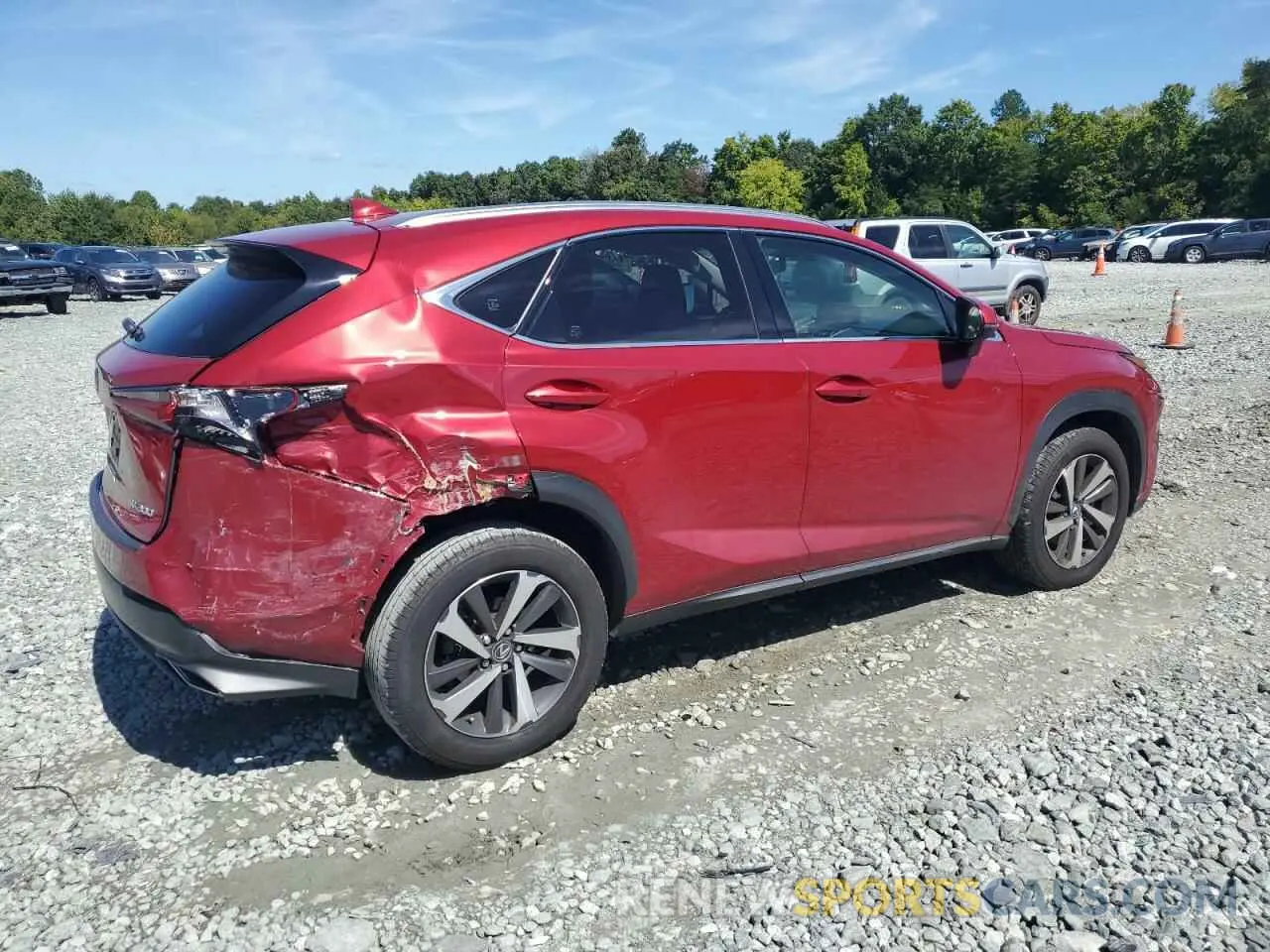 3 Photograph of a damaged car JTJYARBZ9K2136678 LEXUS NX 2019