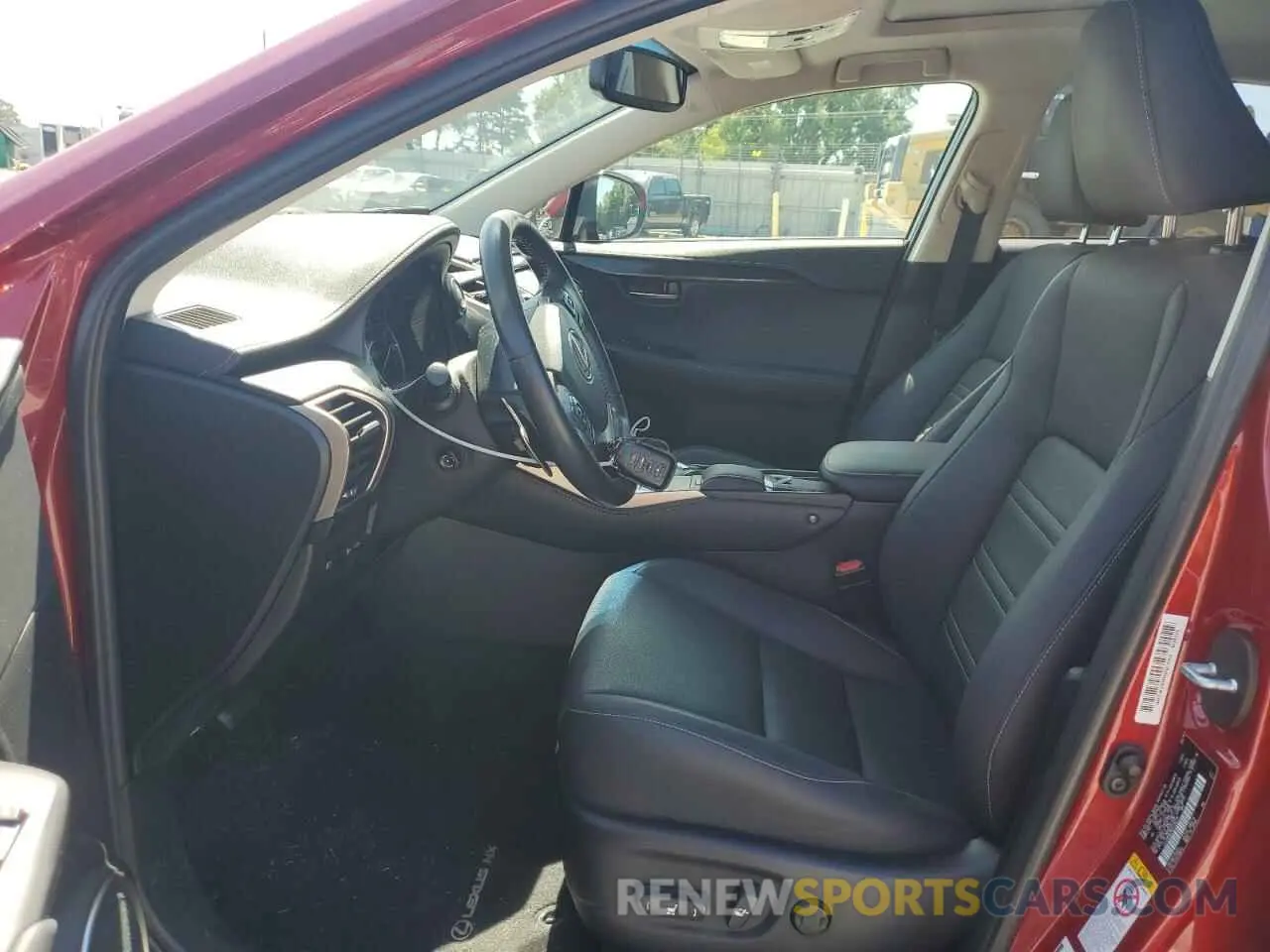 7 Photograph of a damaged car JTJYARBZ9K2136678 LEXUS NX 2019