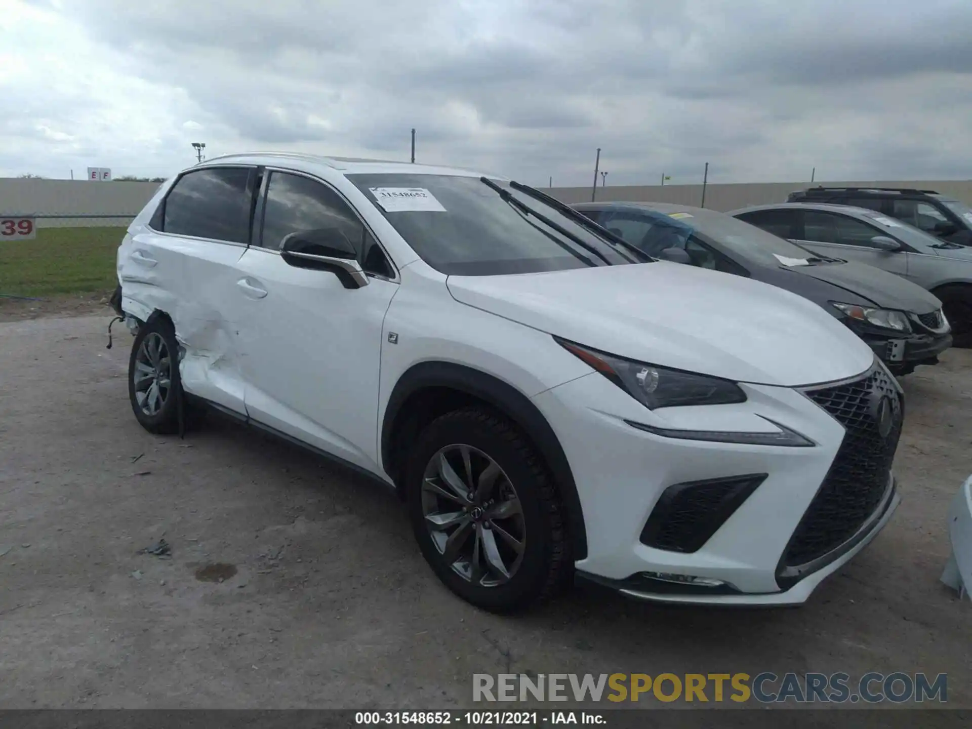 1 Photograph of a damaged car JTJYARBZ9K2137586 LEXUS NX 2019