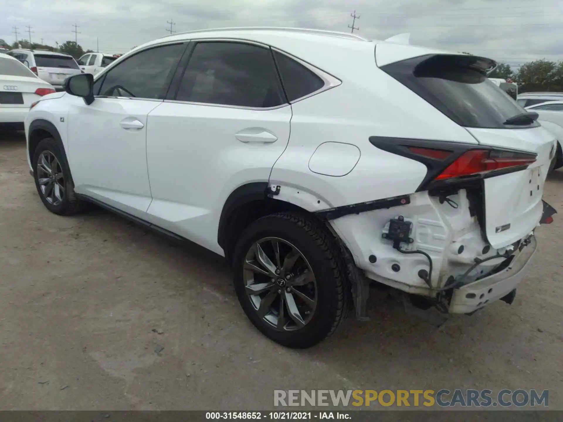 3 Photograph of a damaged car JTJYARBZ9K2137586 LEXUS NX 2019