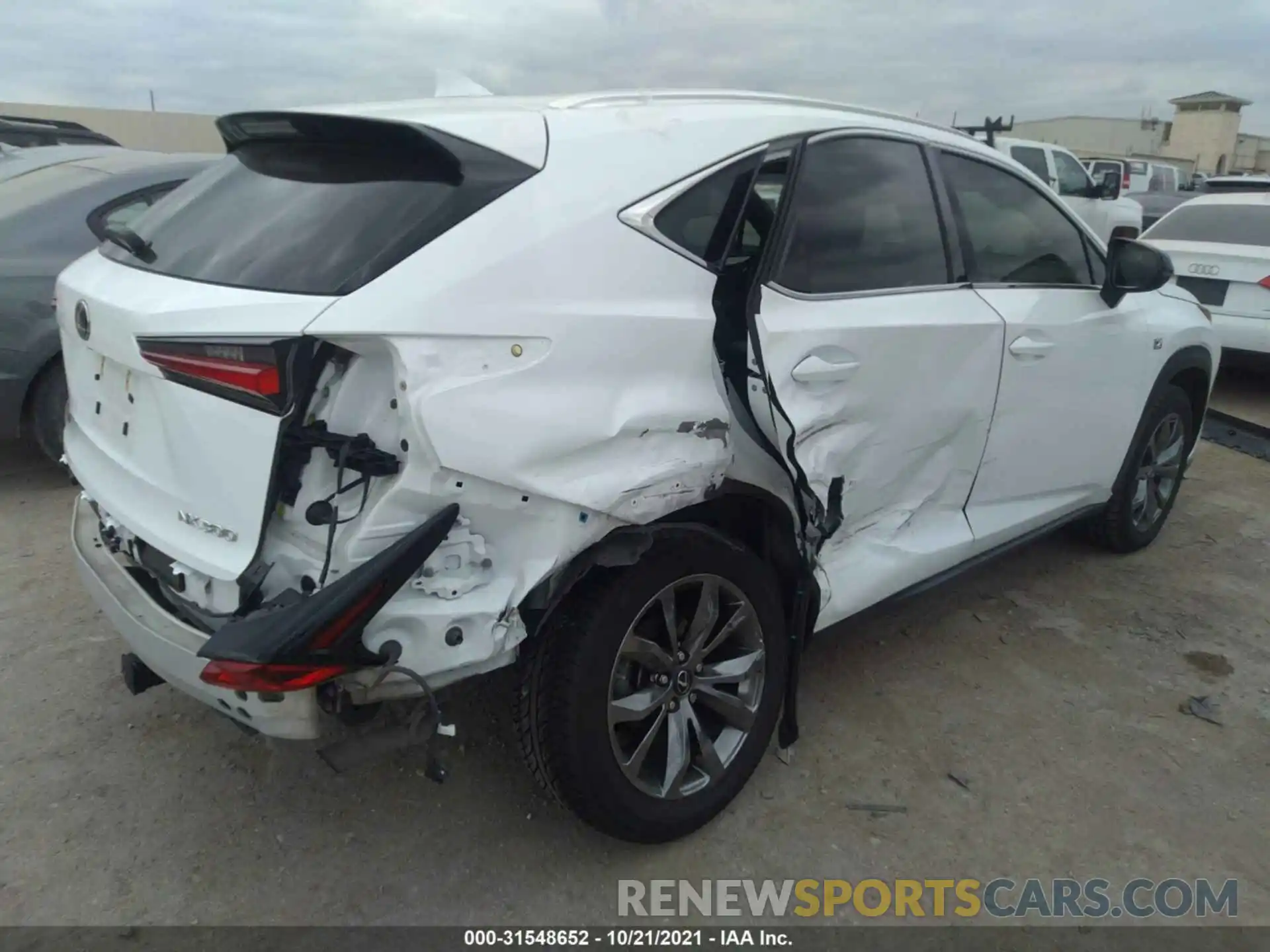 4 Photograph of a damaged car JTJYARBZ9K2137586 LEXUS NX 2019